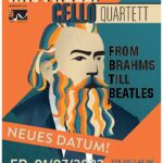Das Rastrelli Cello Quartett am 10.04.2022 in der Barbara-Künkelin-Halle in Schorndorf